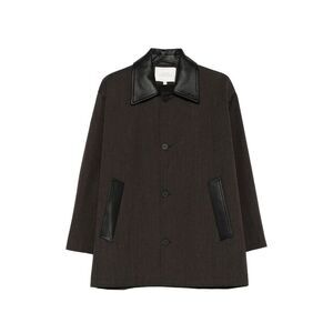Studio Nicholson Brown Coats - Single Breasted Coats Women